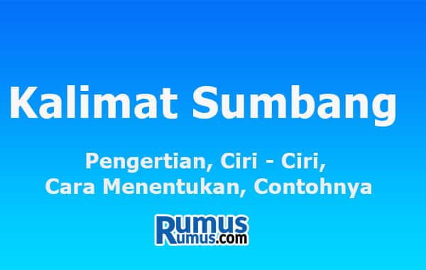 Kalimat Sumbang – Definisi, Ciri-ciri