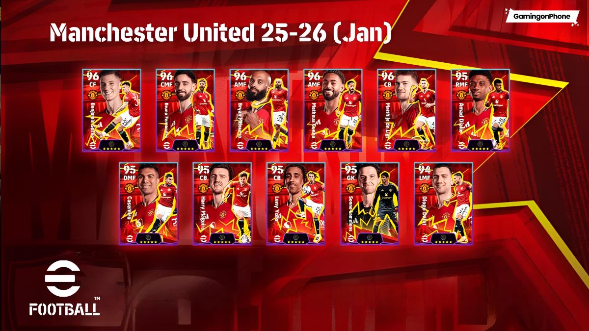 Ulasan paket eFootball 2026 Manchester United 25-26 Januari